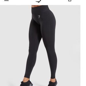 Gymshark Vital Seamless Black Leggings